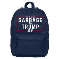 Proud Garbage Trump Garbage Supporter For Garbage Trump 16 in Basic Backpack