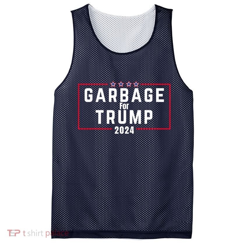 Proud Garbage Trump Garbage Supporter For Garbage Trump Mesh Reversible Basketball Jersey Tank