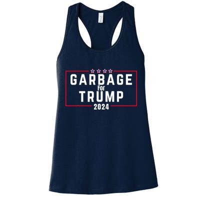 Proud Garbage Trump Garbage Supporter For Garbage Trump Womens Tank Top