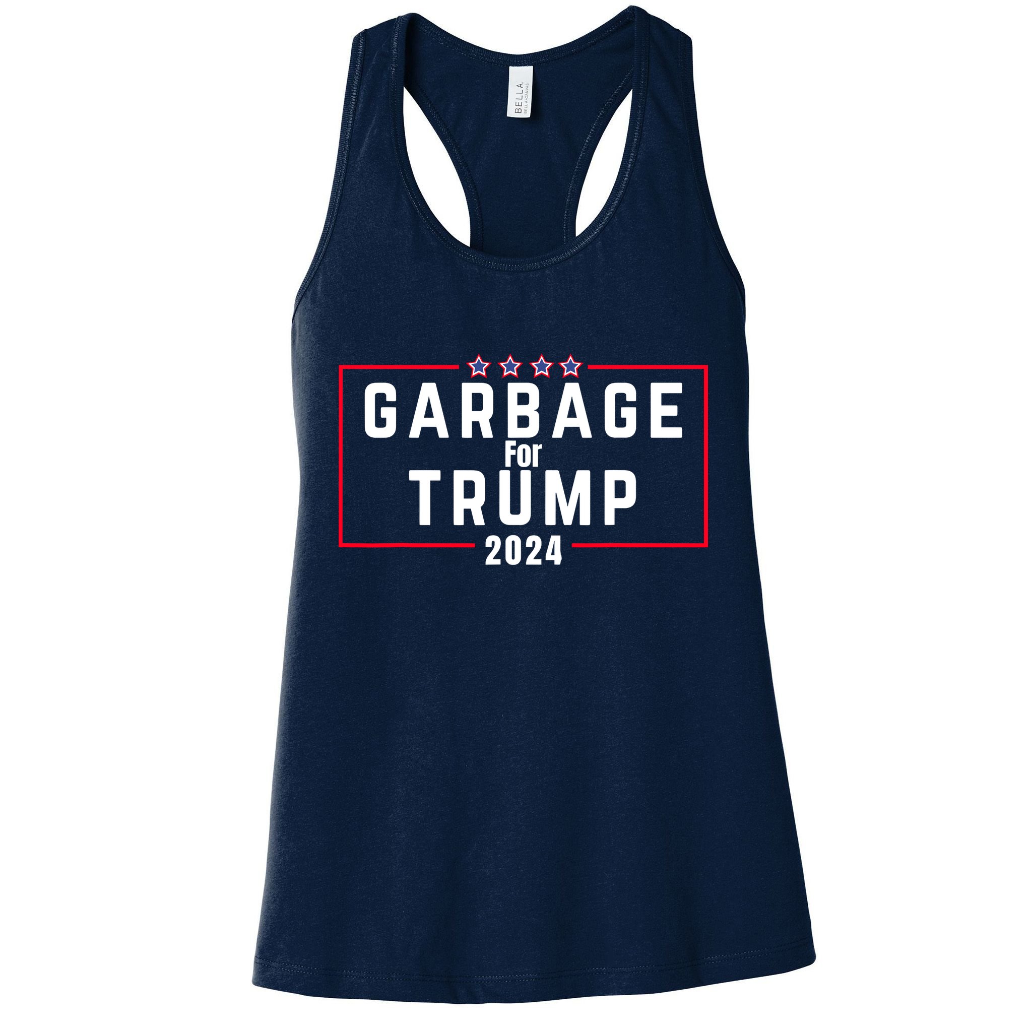 Proud Garbage Trump Garbage Supporter For Garbage Trump Womens Tank Top