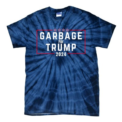 Proud Garbage Trump Garbage Supporter For Garbage Trump Tie-Dye T-Shirt