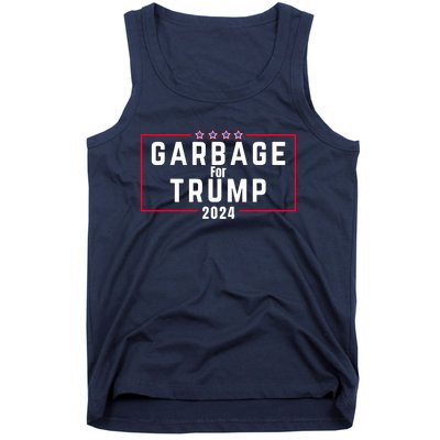 Proud Garbage Trump Garbage Supporter For Garbage Trump Tank Top