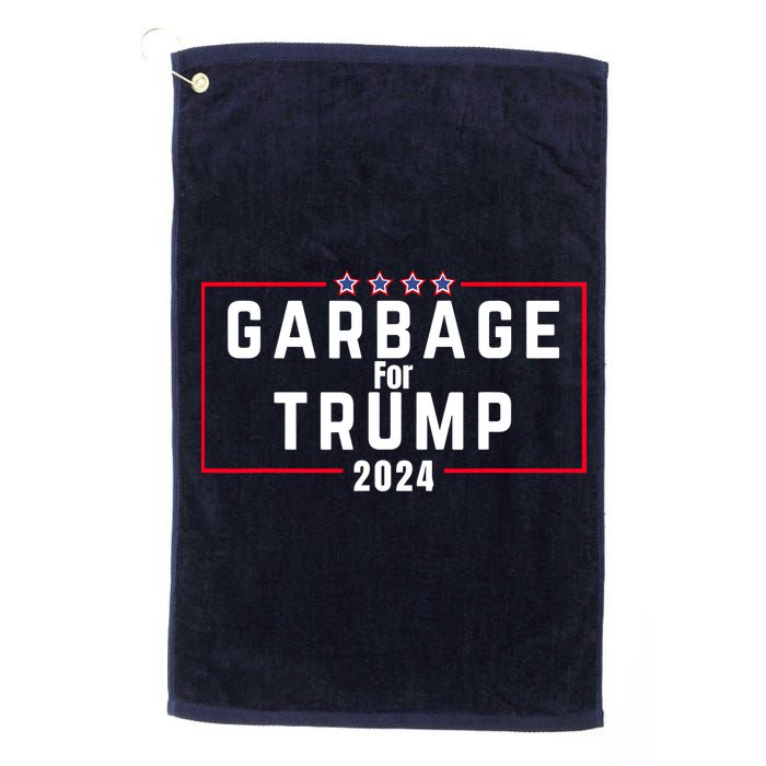 Proud Garbage Trump Garbage Supporter For Garbage Trump Golf Towel