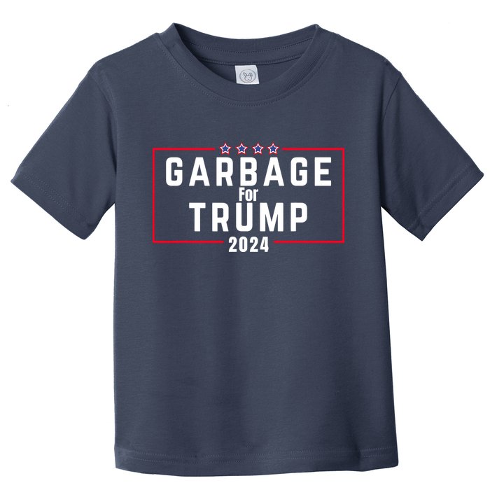 Proud Garbage Trump Garbage Supporter For Garbage Trump Toddler T-Shirt