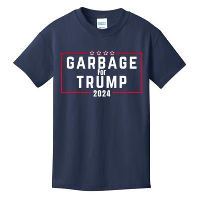 Proud Garbage Trump Garbage Supporter For Garbage Trump Kids T-Shirt