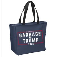 Proud Garbage Trump Garbage Supporter For Garbage Trump Zip Tote Bag