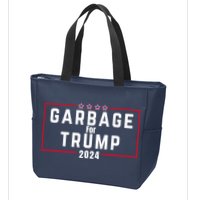 Proud Garbage Trump Garbage Supporter For Garbage Trump Zip Tote Bag
