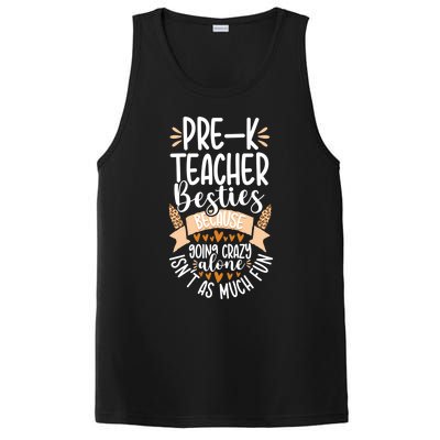 Prefunny Giftk Teacher Besties Appreciation Preschool Leopard Gift PosiCharge Competitor Tank