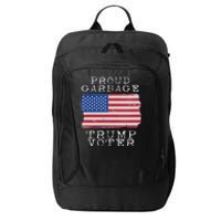 Proud Garbage Trump Voter Garbage For Trump 2024 City Backpack