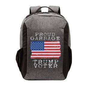 Proud Garbage Trump Voter Garbage For Trump 2024 Vector Backpack