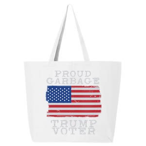 Proud Garbage Trump Voter Garbage For Trump 2024 25L Jumbo Tote