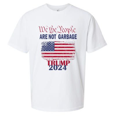 Proud Garbage Trump Supporter We The People Are Not Garbage Sueded Cloud Jersey T-Shirt