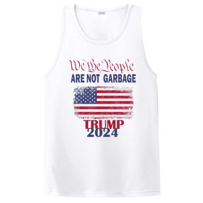 Proud Garbage Trump Supporter We The People Are Not Garbage PosiCharge Competitor Tank