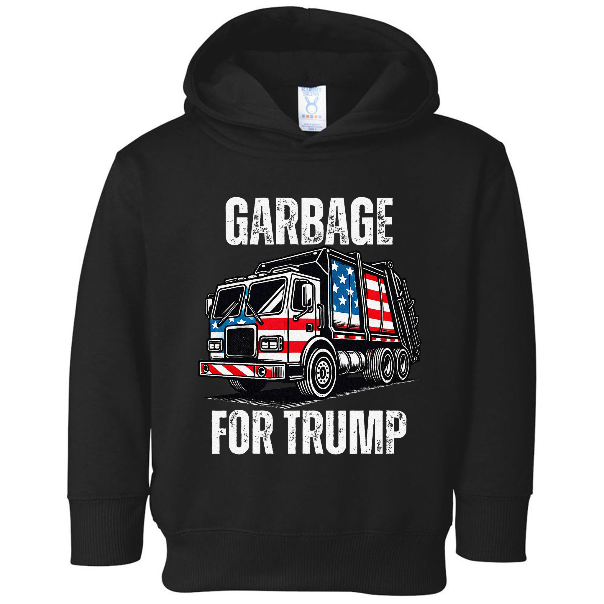 Proud Garbage Trump Supporter Garbage For Trump Supporter Gift Toddler Hoodie