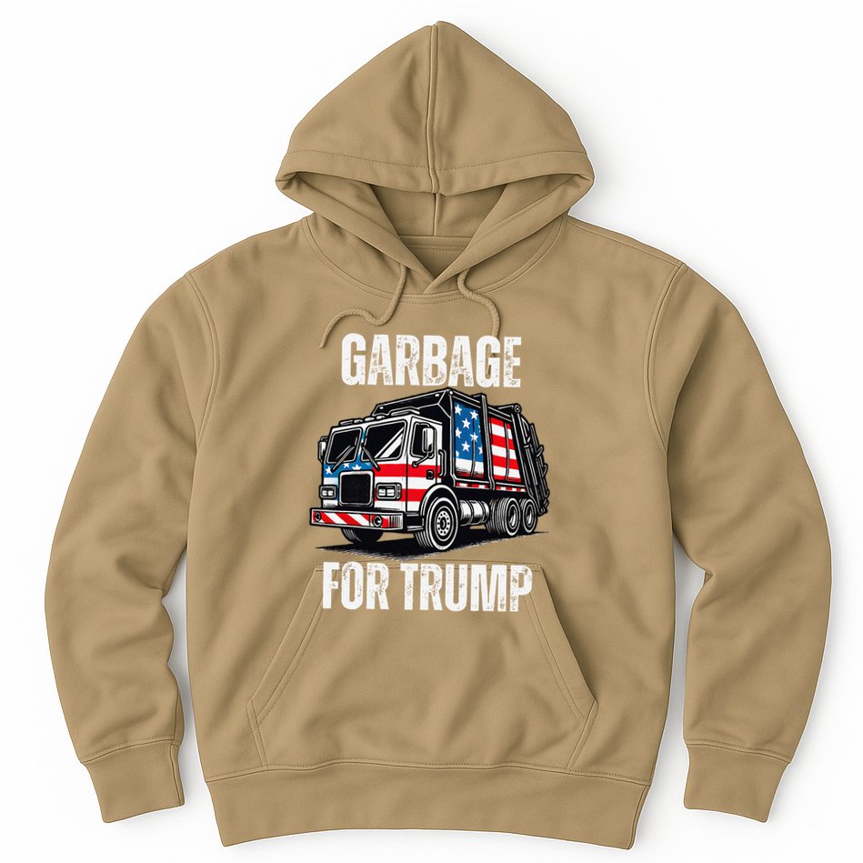 Proud Garbage Trump Supporter Garbage For Trump Supporter Gift Hoodie