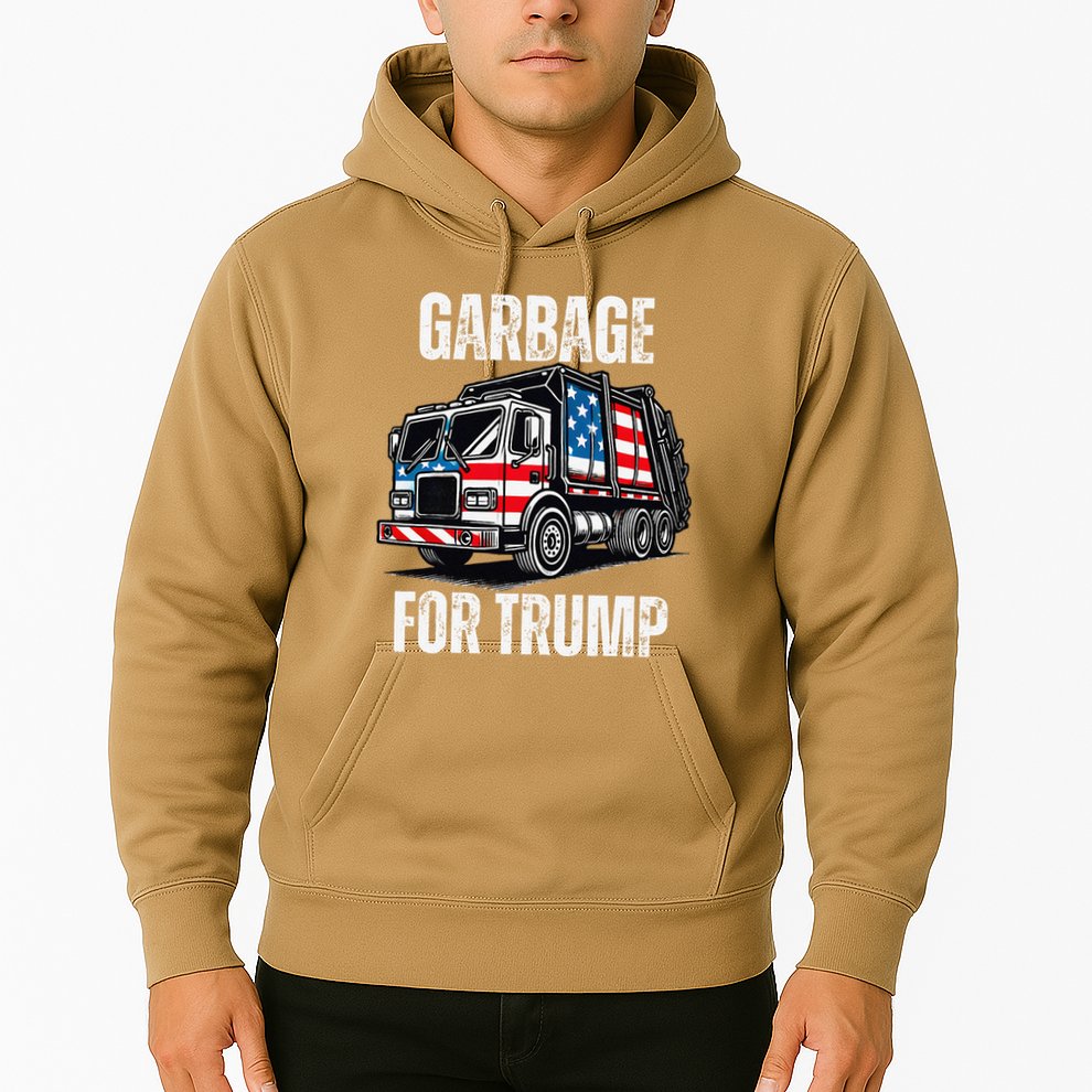 Proud Garbage Trump Supporter Garbage For Trump Supporter Gift Hoodie