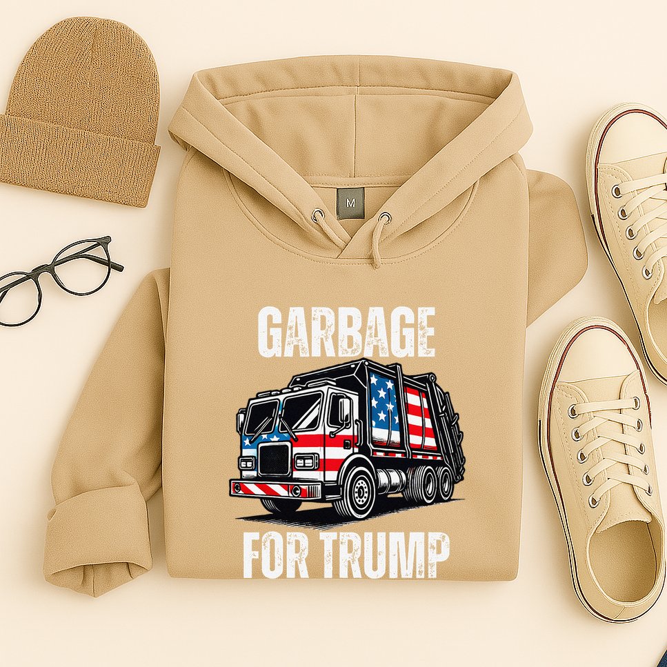 Proud Garbage Trump Supporter Garbage For Trump Supporter Gift Hoodie