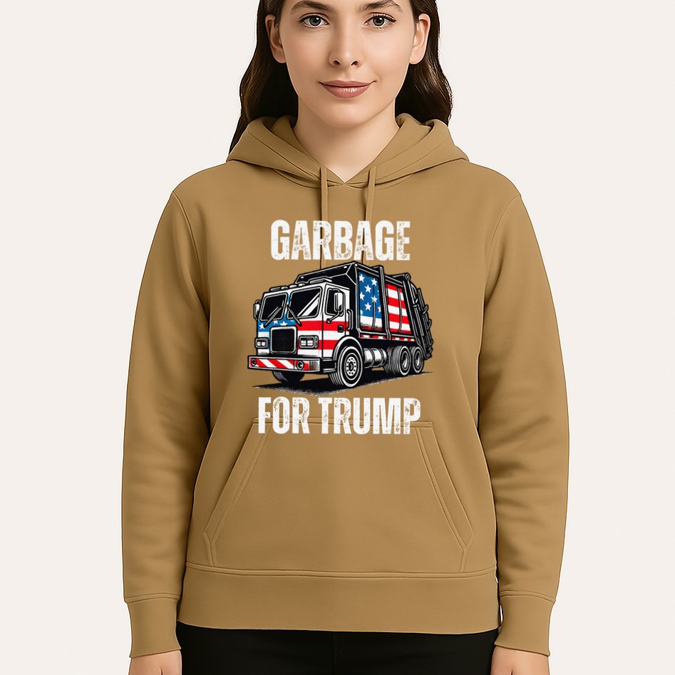 Proud Garbage Trump Supporter Garbage For Trump Supporter Gift Hoodie