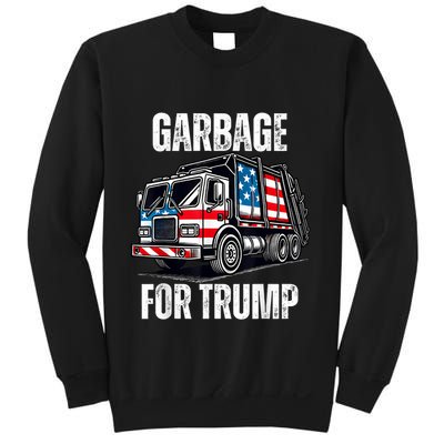 Proud Garbage Trump Supporter Garbage For Trump Supporter Sweatshirt