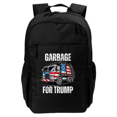 Proud Garbage Trump Supporter Garbage For Trump Supporter Backpack