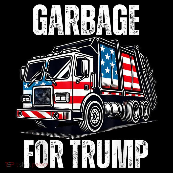 Proud Garbage Trump Supporter Garbage For Trump Supporter Metallic Star Ornament