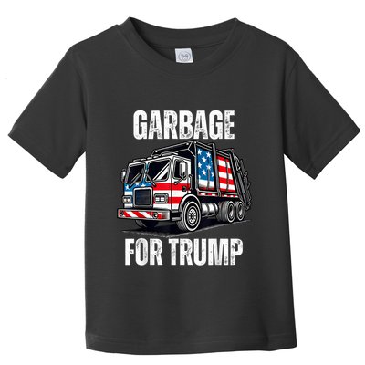 Proud Garbage Trump Supporter Garbage For Trump Supporter Toddler T-Shirt