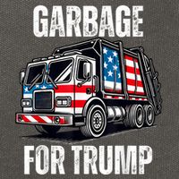 Proud Garbage Trump Supporter Garbage For Trump Supporter Cotton Canvas Backpack