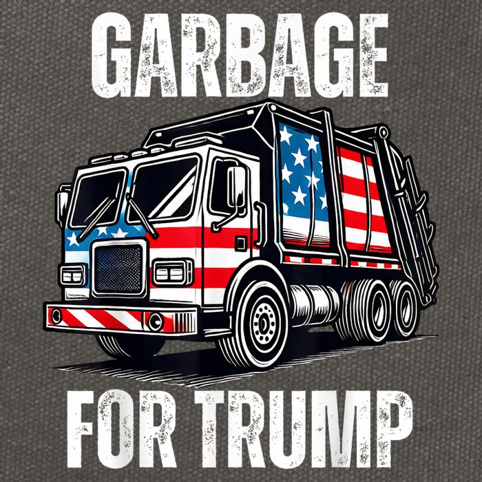 Proud Garbage Trump Supporter Garbage For Trump Supporter Cotton Canvas Backpack