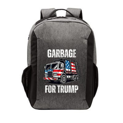 Proud Garbage Trump Supporter Garbage For Trump Supporter Vector Backpack