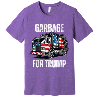 Proud Garbage Trump Supporter Garbage For Trump Supporter Premium T-Shirt