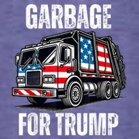 Proud Garbage Trump Supporter Garbage For Trump Supporter Kids T-Shirt
