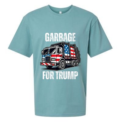 Proud Garbage Trump Supporter Garbage For Trump Supporter Sueded Cloud Jersey T-Shirt