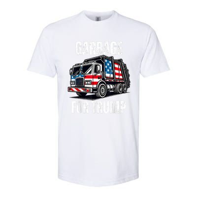 Proud Garbage Trump Supporter Garbage For Trump Supporter Softstyle CVC T-Shirt