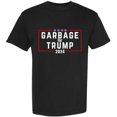 Proud Garbage Trump Garbage Supporter For Garbage Trump Garment-Dyed Heavyweight T-Shirt