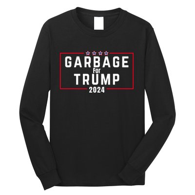 Proud Garbage Trump Garbage Supporter For Garbage Trump Long Sleeve Shirt