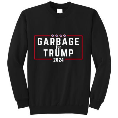 Proud Garbage Trump Garbage Supporter For Garbage Trump Sweatshirt