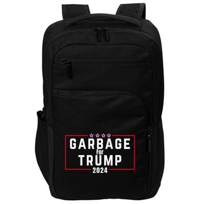 Proud Garbage Trump Garbage Supporter For Garbage Trump Impact Tech Backpack