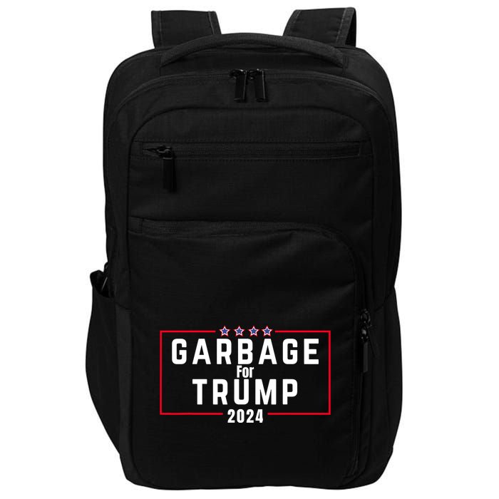 Proud Garbage Trump Garbage Supporter For Garbage Trump Impact Tech Backpack