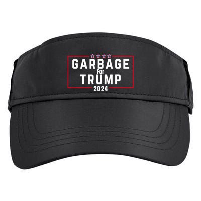 Proud Garbage Trump Garbage Supporter For Garbage Trump Adult Drive Performance Visor