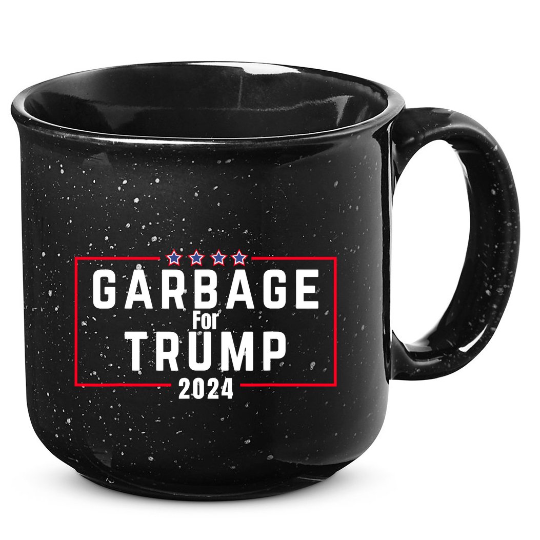 Proud Garbage Trump Garbage Supporter For Garbage Trump 15oz Campfire Ceramic Mug
