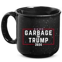 Proud Garbage Trump Garbage Supporter For Garbage Trump 15oz Campfire Ceramic Mug