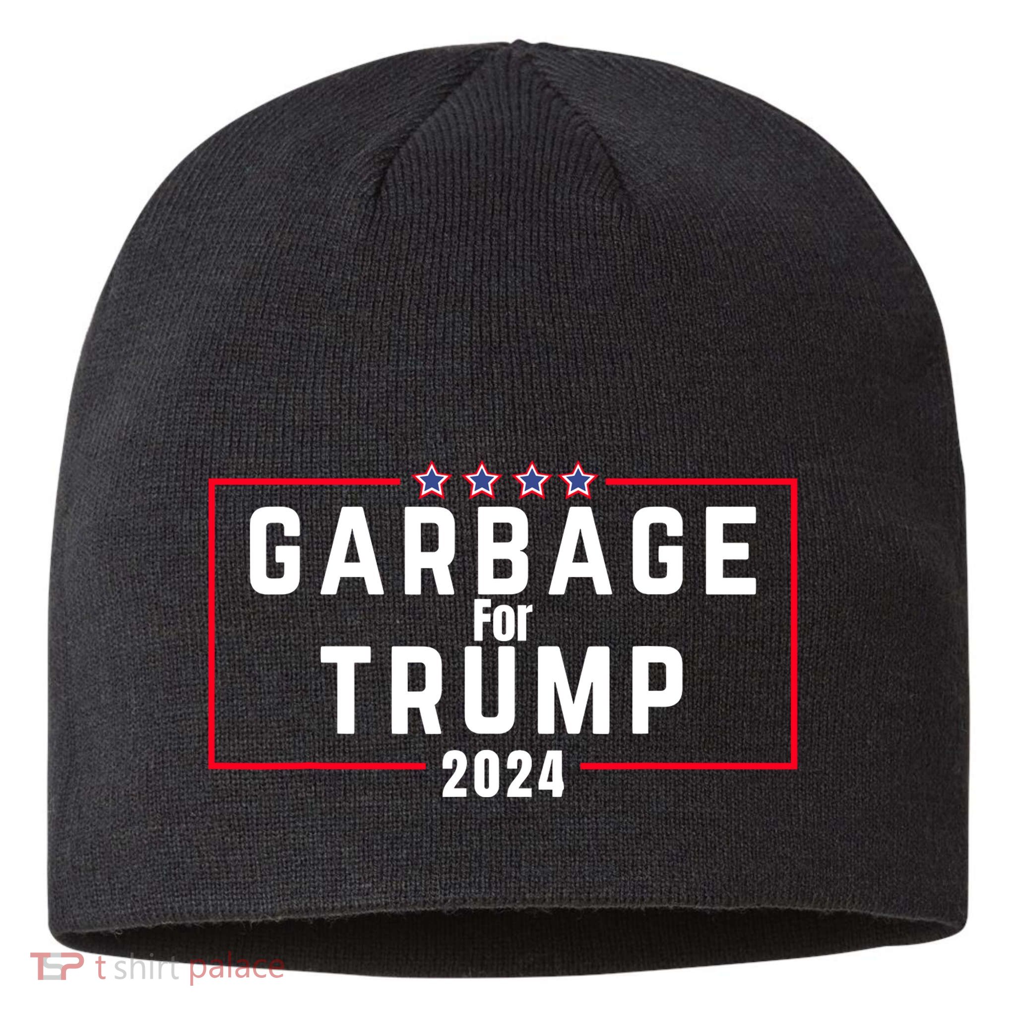 Proud Garbage Trump Garbage Supporter For Garbage Trump Sustainable Beanie