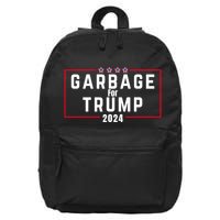Proud Garbage Trump Garbage Supporter For Garbage Trump 16 in Basic Backpack