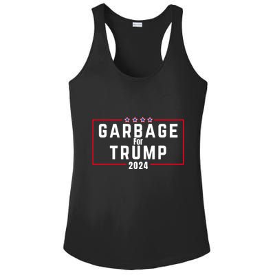 Proud Garbage Trump Garbage Supporter For Garbage Trump Ladies PosiCharge Competitor Racerback Tank