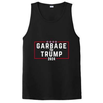 Proud Garbage Trump Garbage Supporter For Garbage Trump PosiCharge Competitor Tank