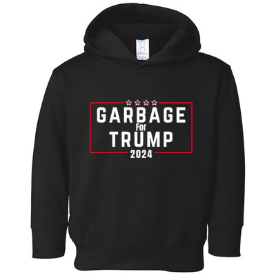 Proud Garbage Trump Garbage Supporter For Garbage Trump Toddler Hoodie