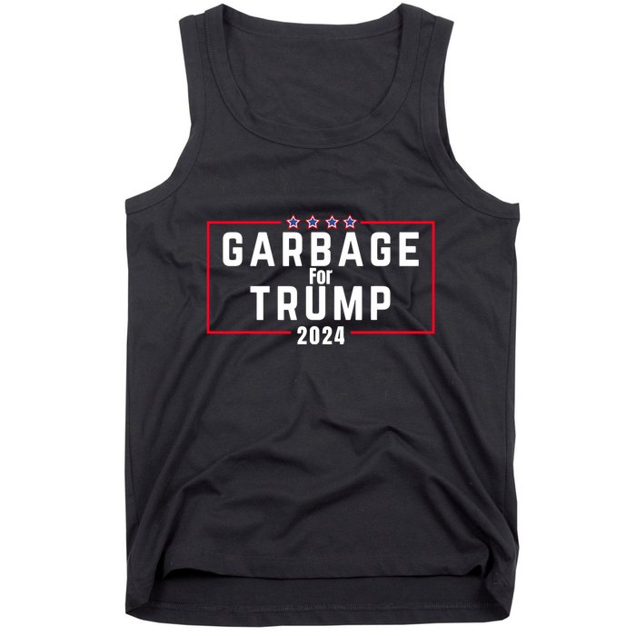 Proud Garbage Trump Garbage Supporter For Garbage Trump Tank Top