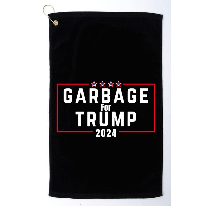 Proud Garbage Trump Garbage Supporter For Garbage Trump Golf Towel