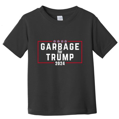 Proud Garbage Trump Garbage Supporter For Garbage Trump Toddler T-Shirt