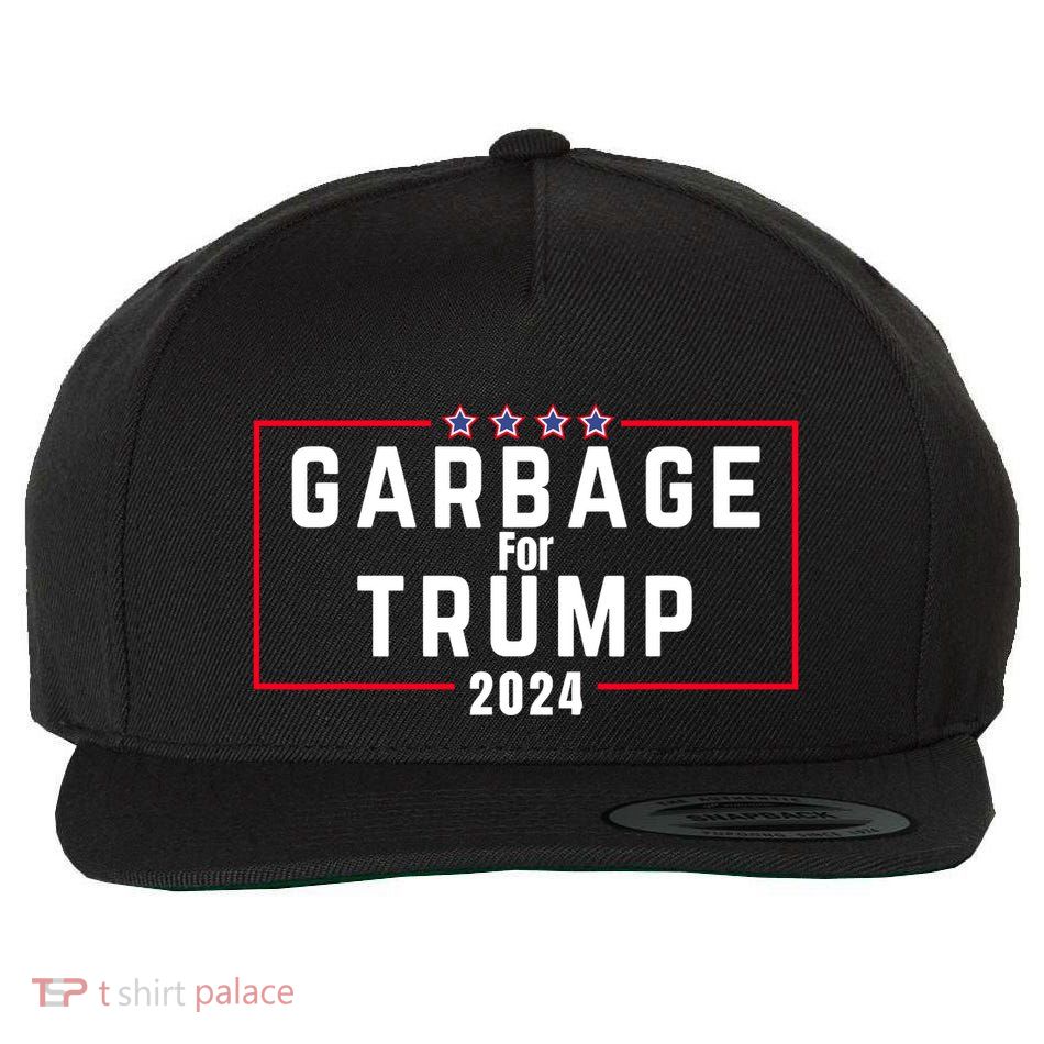 Proud Garbage Trump Garbage Supporter For Garbage Trump Wool Snapback Cap